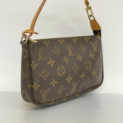 Louis Vuitton Pouch Monogram Pochette Accessoire M51980 Brown Ladies