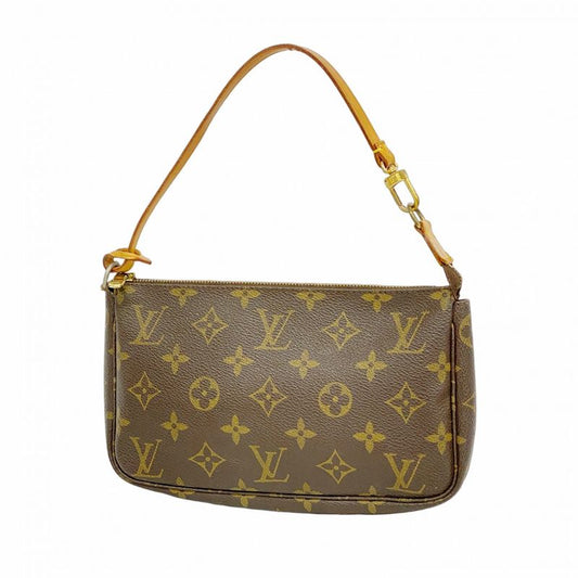 Louis Vuitton Pouch Monogram Pochette Accessoire M51980 Brown Ladies