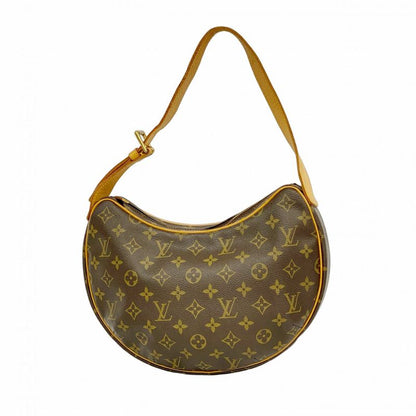 Louis Vuitton Shoulder Bag Monogram Croissant MM M51512 Brown Ladies