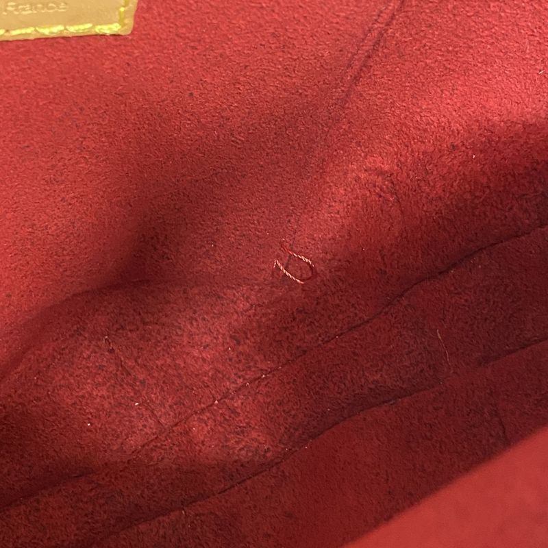 Louis Vuitton Shoulder Bag Monogram Croissant MM M51512 Brown Ladies