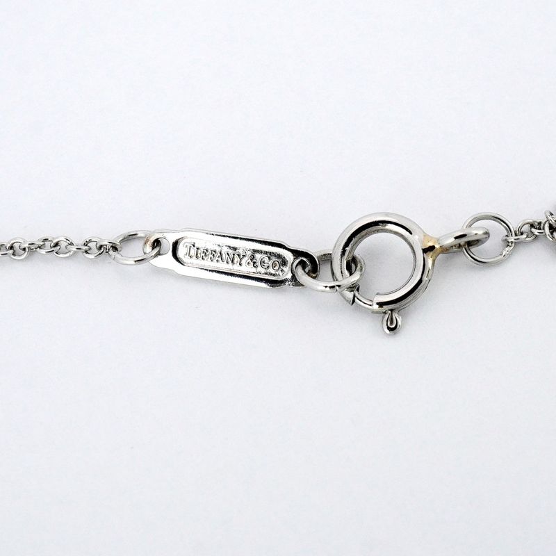 Tiffany & Co Necklace Aria 3PD Pt950 Platinum Diamond Ladies