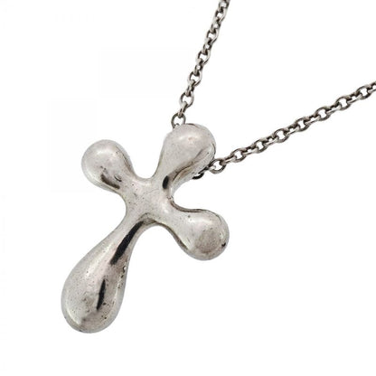 Tiffany & Co Necklace Small Cross Silver 925 Women