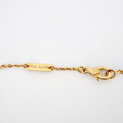 Van Cleef & Arpels Necklace Vintage Alhambra 18K Yellow Gold Yellow Gold Onyx