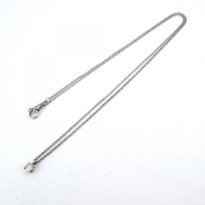 Tiffany & Co Necklace Solitaire 1PD Pt950 Platinum Diamond Ladies