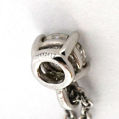 Tiffany & Co Necklace Solitaire 1PD Pt950 Platinum Diamond Ladies