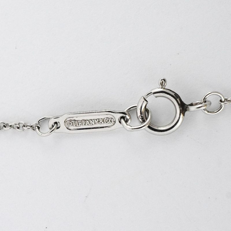 Tiffany & Co Necklace Solitaire 1PD Pt950 Platinum Diamond Ladies