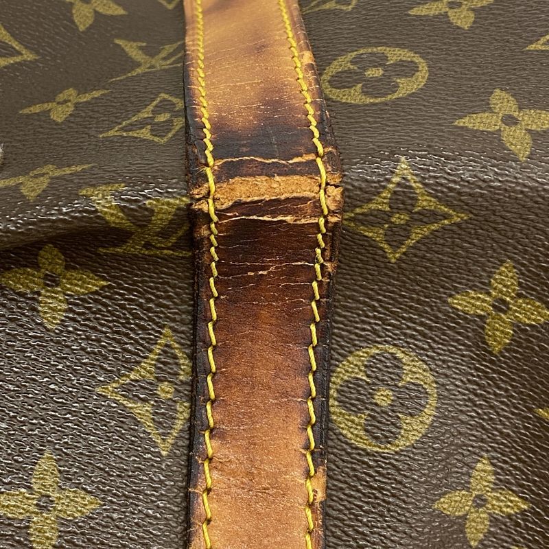 Louis Vuitton Boston Bag Monogram Keepall 45 M41428 Brown Men Women Unisex