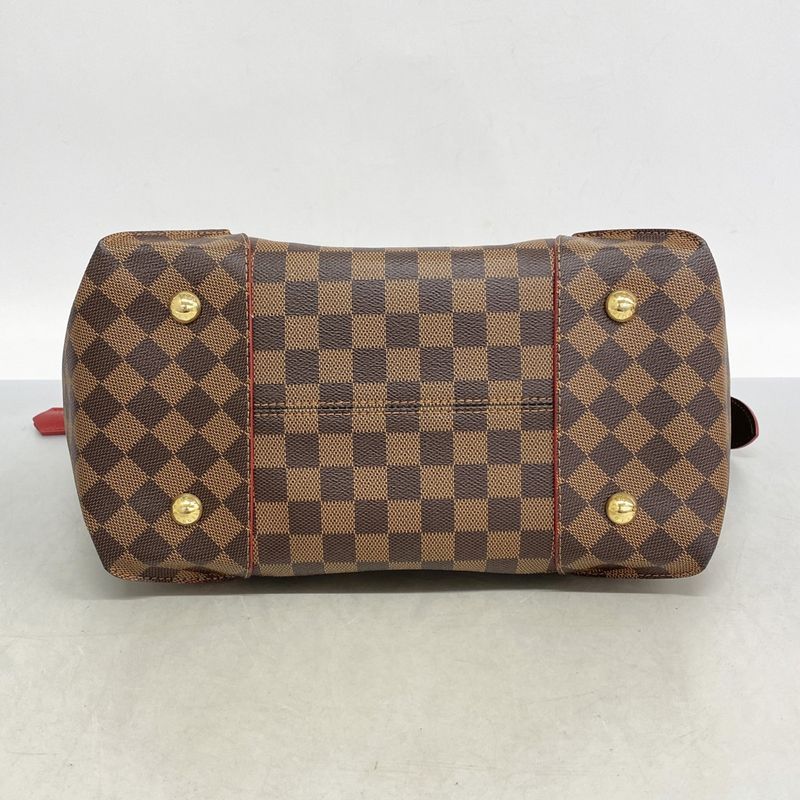 Louis Vuitton Handbag Damier Kaisat Tote MM M41548 Ebene Ladies