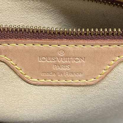 Louis Vuitton Shoulder Bag Monogram Looping GM M51145 Brown Ladies