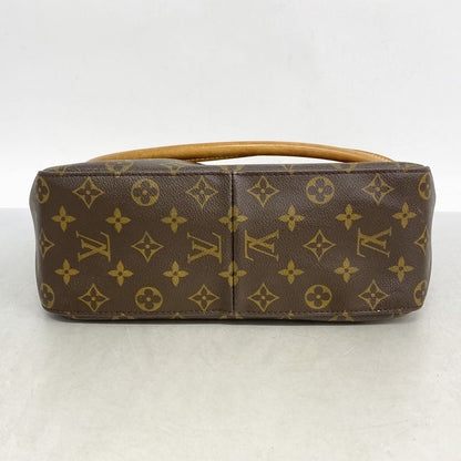 Louis Vuitton Shoulder Bag Monogram Looping GM M51145 Brown Ladies