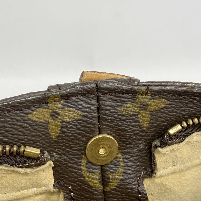 Louis Vuitton Shoulder Bag Monogram Looping GM M51145 Brown Ladies