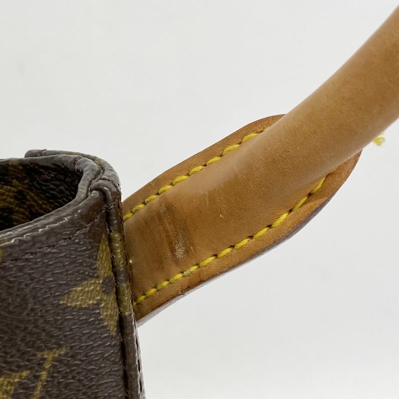 Louis Vuitton Shoulder Bag Monogram Looping GM M51145 Brown Ladies