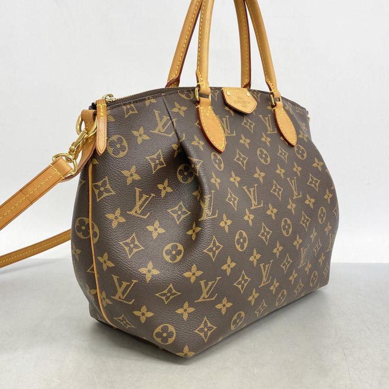 Louis Vuitton Handbag Monogram Turen MM M48814 Brown 2way Bag Ladies