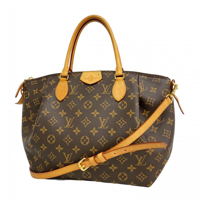 Louis Vuitton Handbag Monogram Turen MM M48814 Brown 2way Bag Ladies