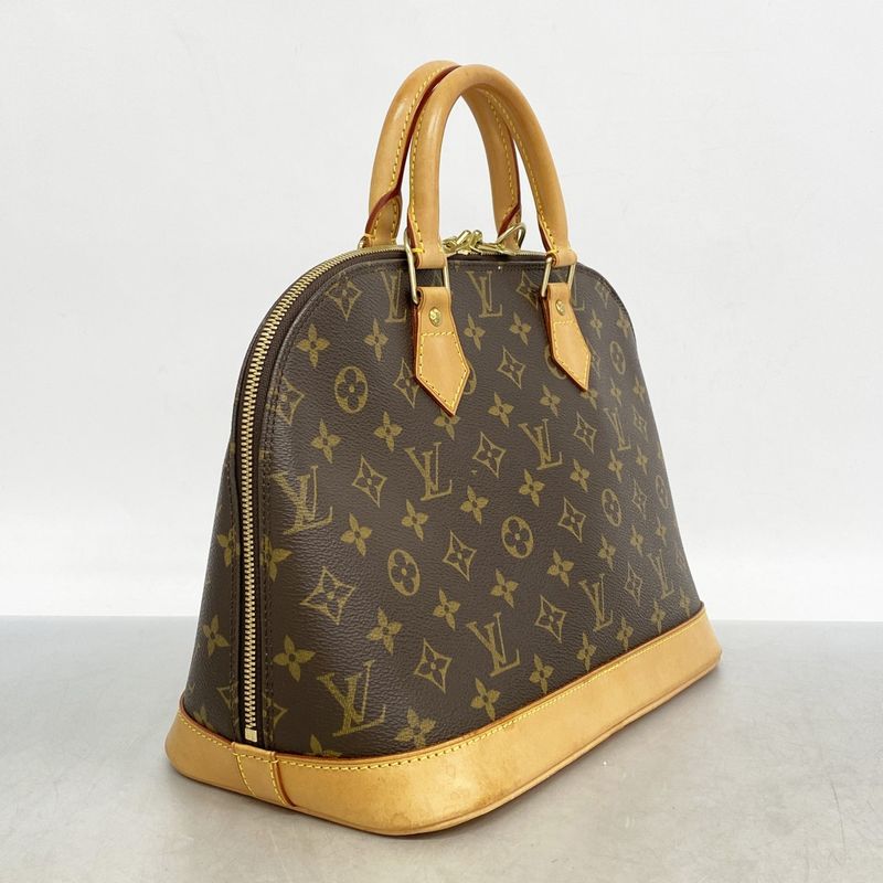 Louis Vuitton Handbag Monogram Alma M51130 Brown Ladies