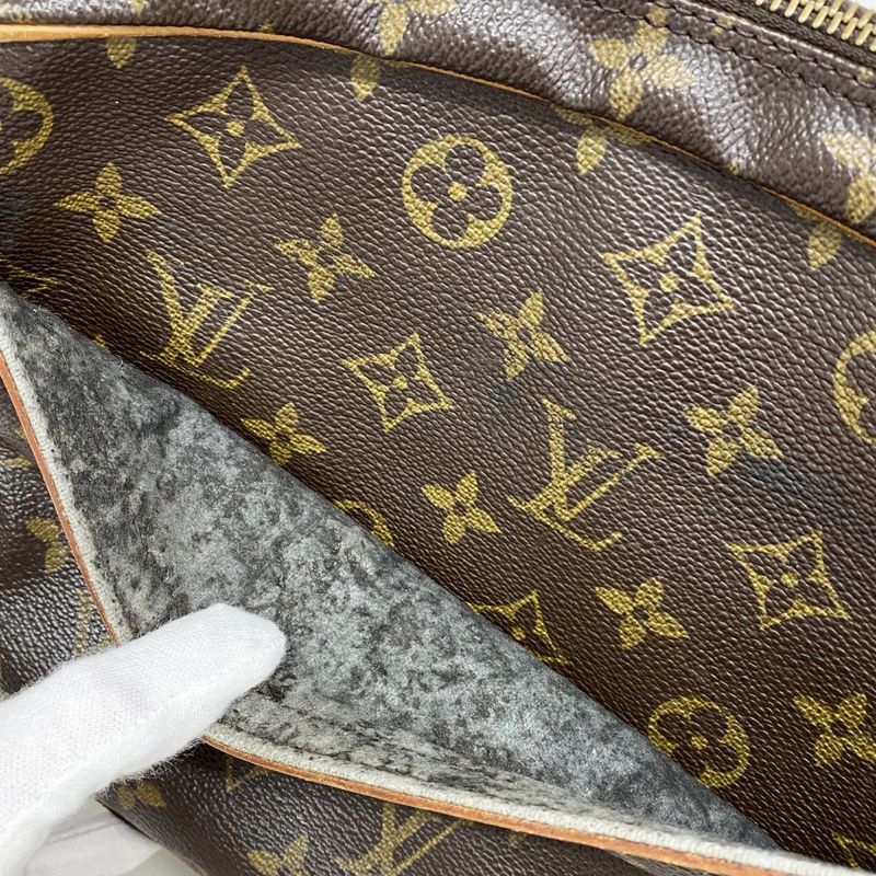 Louis Vuitton Shoulder Bag Monogram Genefeuille MM M51226 Brown Women's
