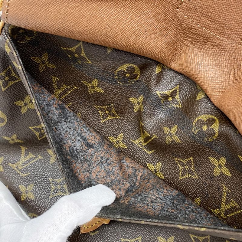 Louis Vuitton Shoulder Bag Monogram Genefeuille MM M51226 Brown Women's