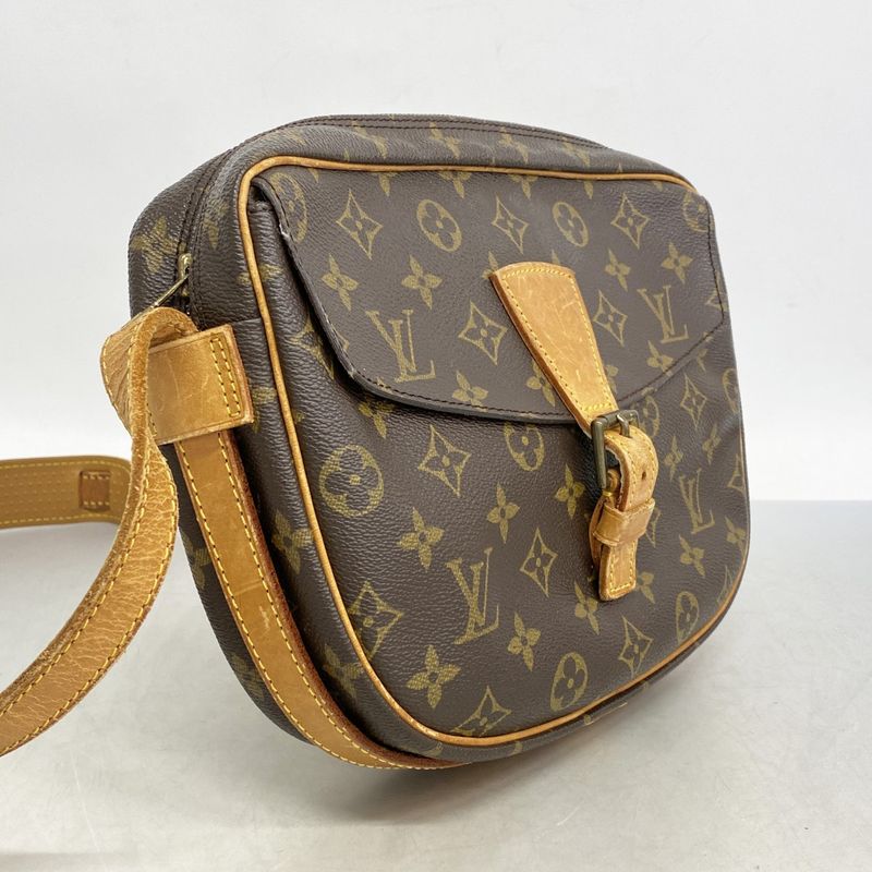 Louis Vuitton Shoulder Bag Monogram Genefeuille MM M51226 Brown Women's