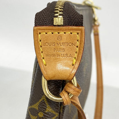Louis Vuitton Pouch Monogram Pochette Accessoire M51980 Brown Ladies