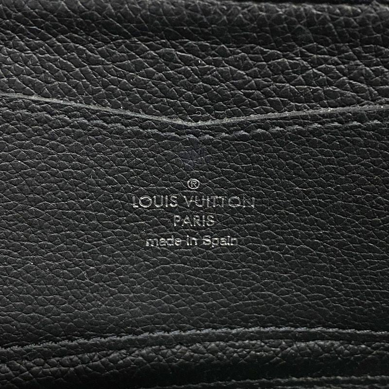Louis Vuitton Long Wallet Zippy Lock Me M62622 Noir Black Men Women Unisex