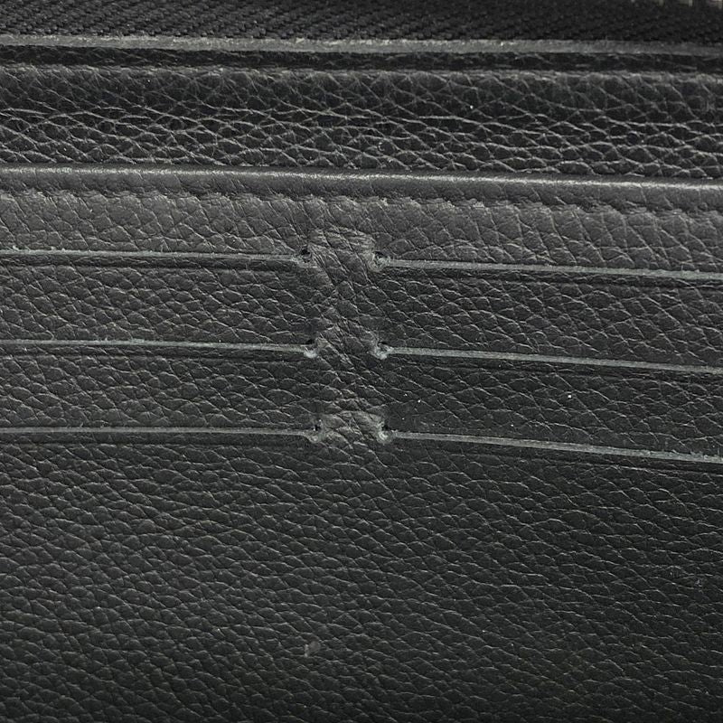 Louis Vuitton Long Wallet Zippy Lock Me M62622 Noir Black Men Women Unisex