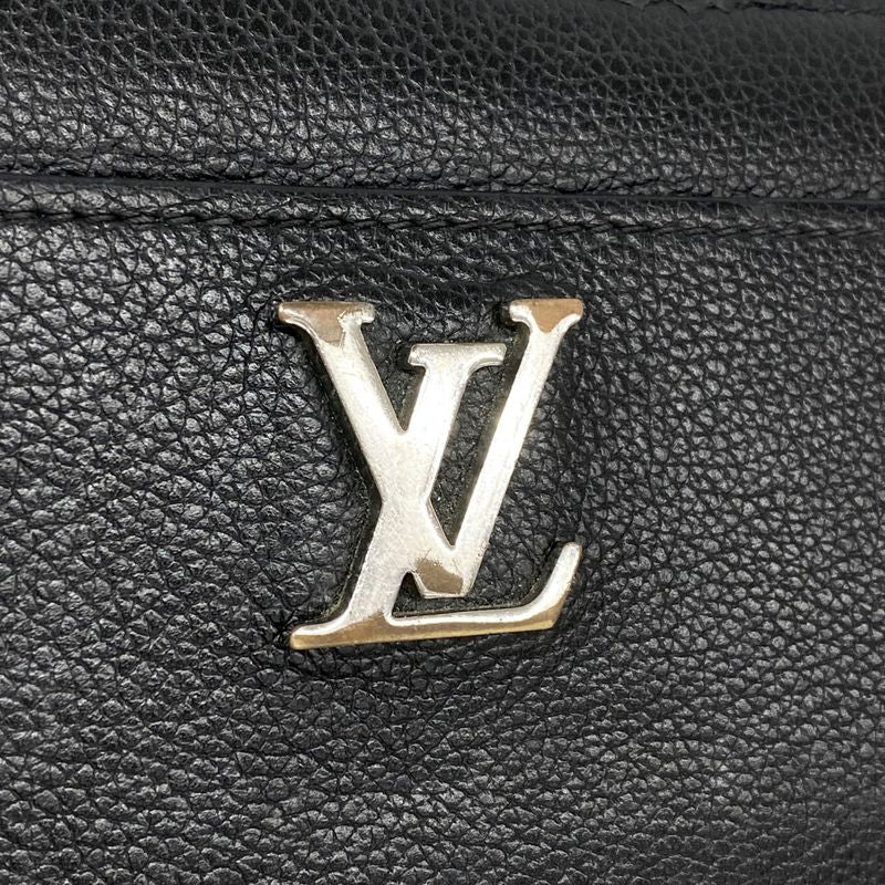 Louis Vuitton Long Wallet Zippy Lock Me M62622 Noir Black Men Women Unisex
