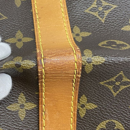 Louis Vuitton Boston Bag Monogram Keepall Bandouliere 60 M41412 Brown Men Women