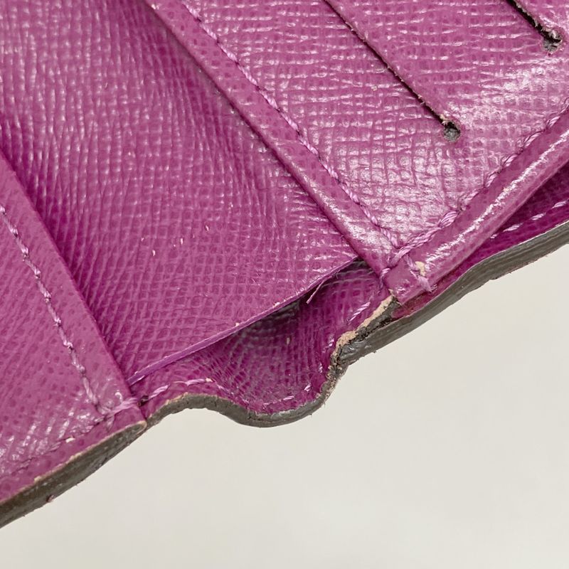 Louis Vuitton Trifold Wallet Epi Portefeuille Elise M6363k Oak Scuff Dies