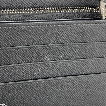 Louis Vuitton Long Wallet Damier Graphite Zippy Organizer NM N60111 Black Men's