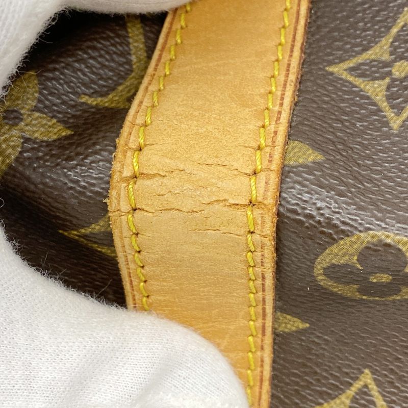 Louis Vuitton Boston Bag Monogram Keepall 55 M41424 Brown Men Women Unisex