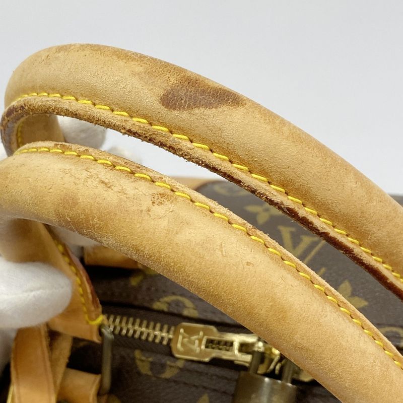 Louis Vuitton Boston Bag Monogram Keepall 55 M41424 Brown Men Women Unisex