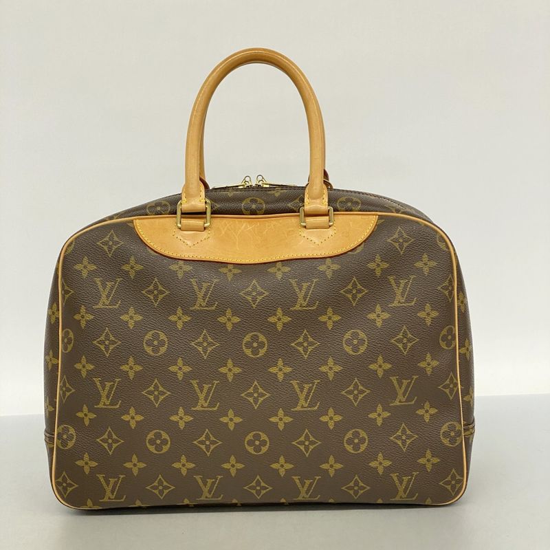 Louis Vuitton Handbag Monogram Deauville M47270 Brown Ladies