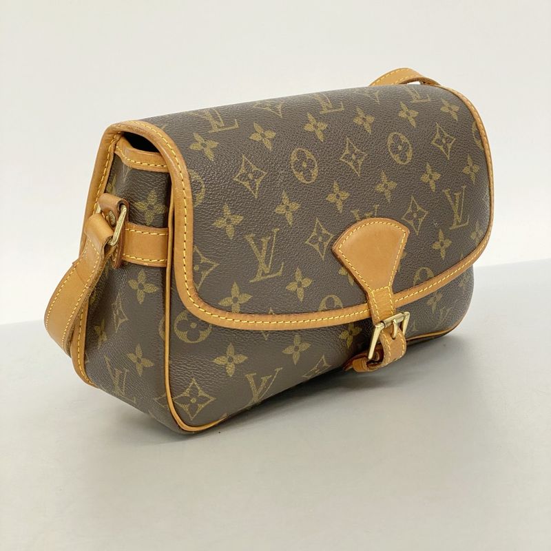 Louis Vuitton Shoulder Bag Monogram Sologne M42250 Brown Ladies