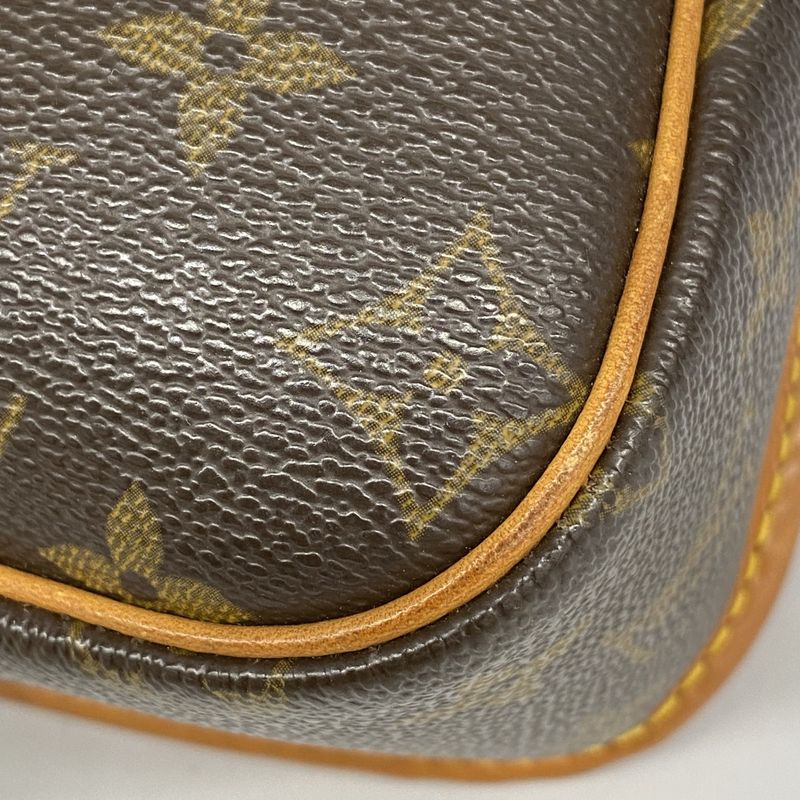 Louis Vuitton Shoulder Bag Monogram Sologne M42250 Brown Ladies