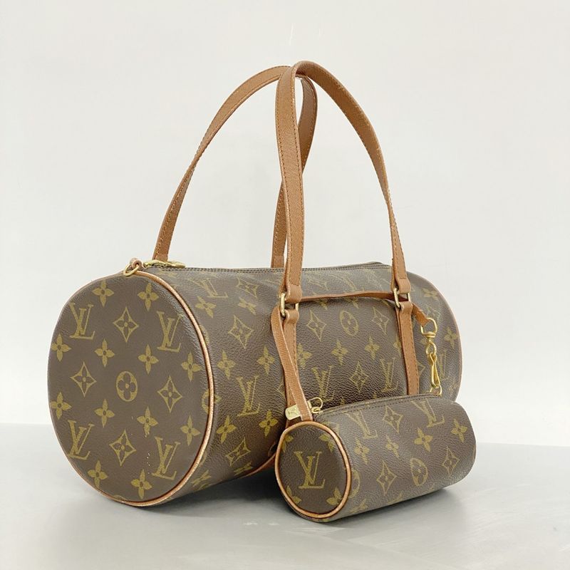 Louis Vuitton Handbag Monogram Papillon 30 M51385 Brown Ladies