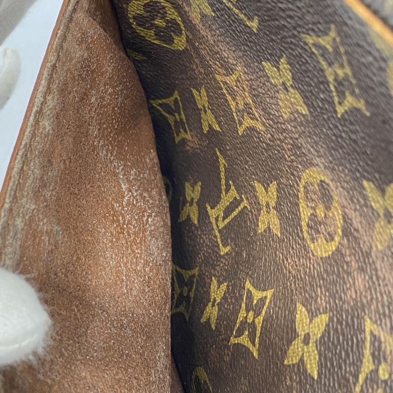 Louis Vuitton Clutch Bag Monogram Compiègne 28 M51845 Brown Men Women Unisex