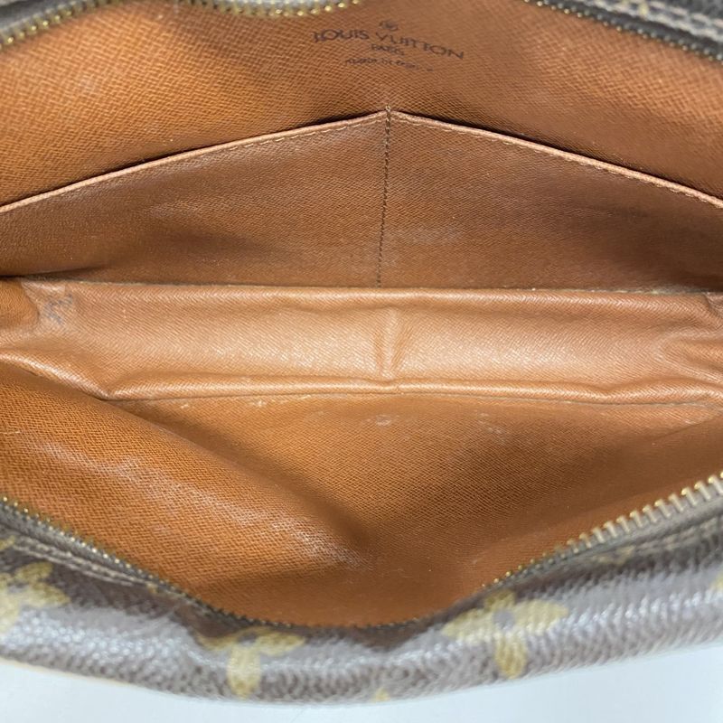 Louis Vuitton Clutch Bag Monogram Compiègne 28 M51845 Brown Men Women Unisex