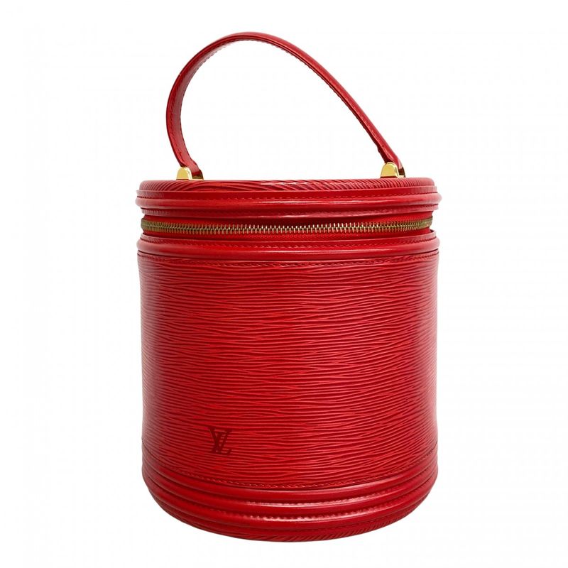 Louis Vuitton Handbag Epi Cannes M48037 Castilian Red Ladies