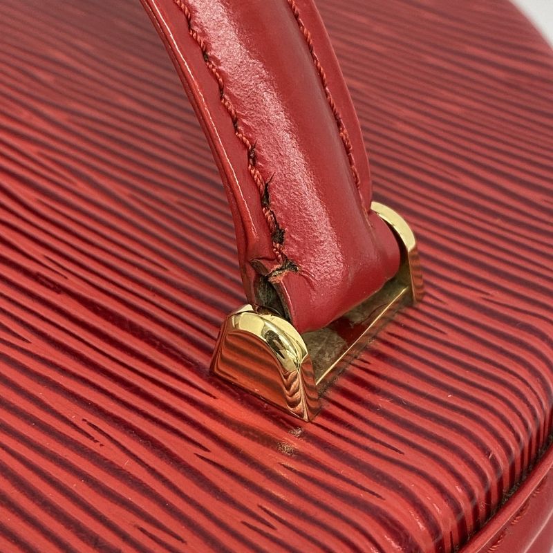 Louis Vuitton Handbag Epi Cannes M48037 Castilian Red Ladies