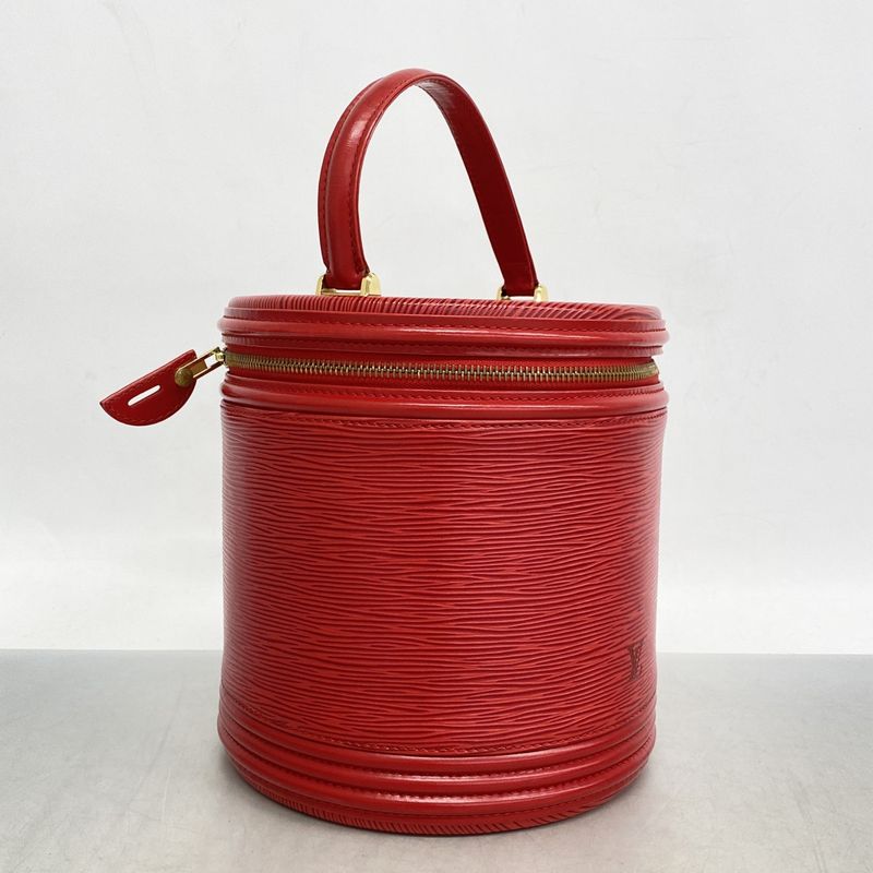 Louis Vuitton Handbag Epi Cannes M48037 Castilian Red Ladies