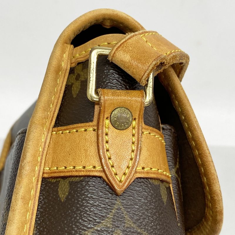 Louis Vuitton Shoulder Bag Monogram Sologne M42250 Brown Women's