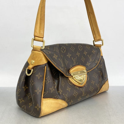 Louis Vuitton Shoulder Bag Monogram Beverly MM M40121 Brown Women's