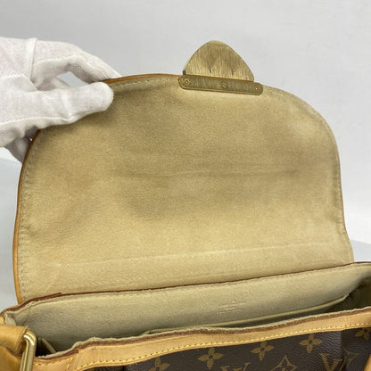 Louis Vuitton Shoulder Bag Monogram Beverly MM M40121 Brown Women's