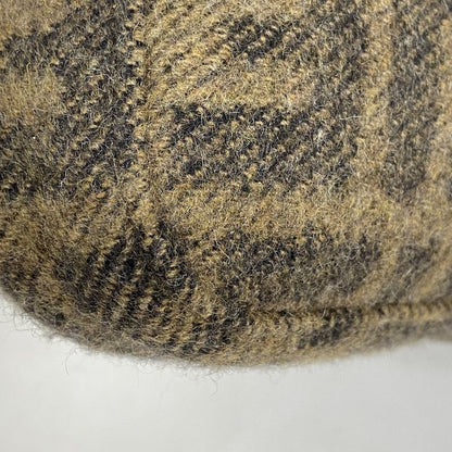 Fendi Handbag Zucca Mamma Bucket Wool Brown Silver Hardware Ladies