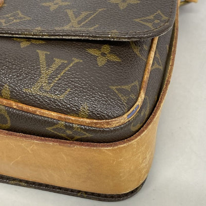 Louis Vuitton Shoulder Bag Monogram Cartesier GM M51252 Brown Women's