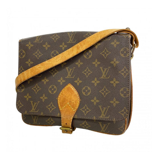 Louis Vuitton Shoulder Bag Monogram Cartesier GM M51252 Brown Women's