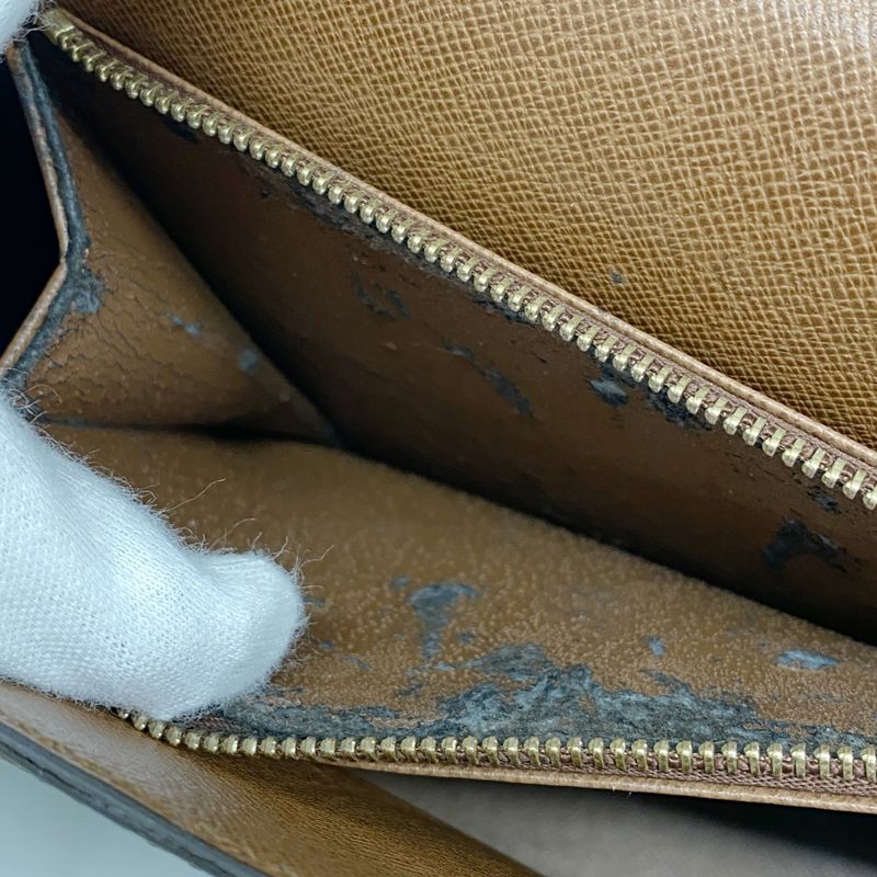 Louis Vuitton Handbag Monogram Malesherbes M51379 Brown Ladies