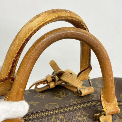 Louis Vuitton Boston Bag Monogram Keepall 50 M41426 Brown Men Women Unisex