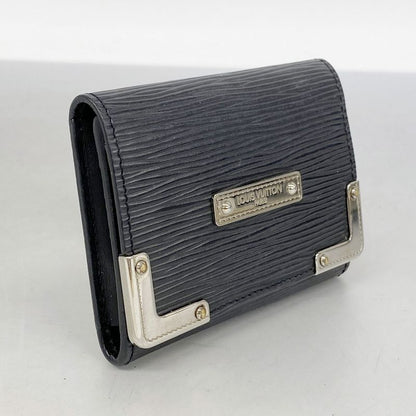 Louis Vuitton Card Case Epi Unvelop Carte De Visit Noir Black Men's