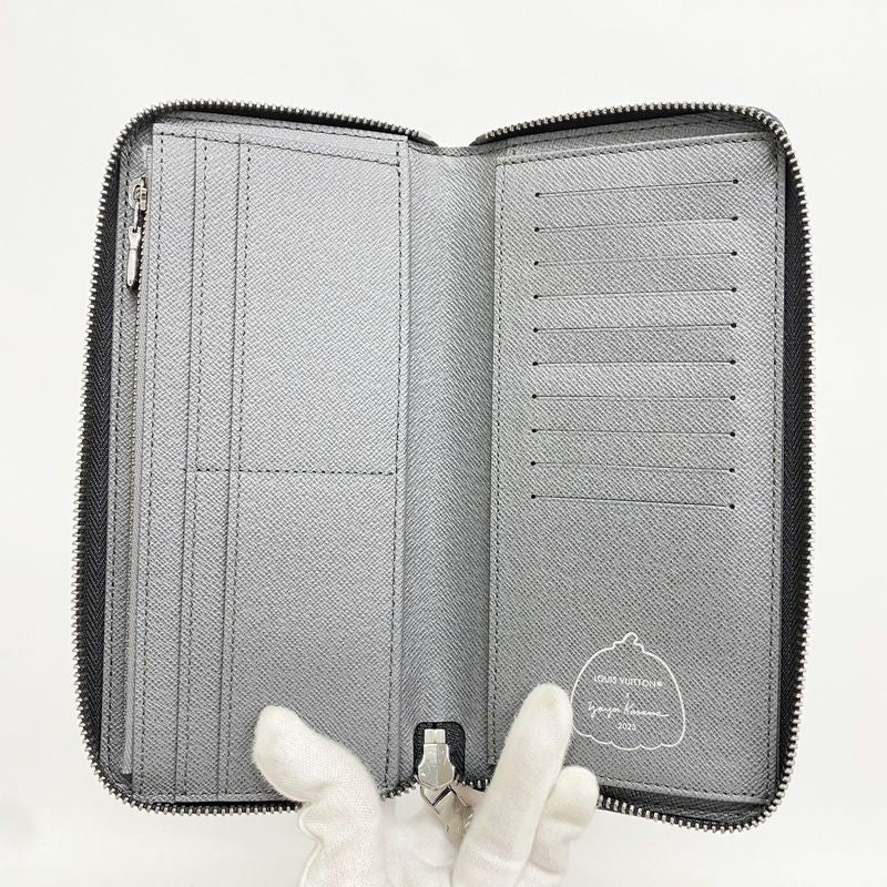 Louis Vuitton Long Wallet Monogram Eclipse Zippy Wallet Vertical M81971 Black